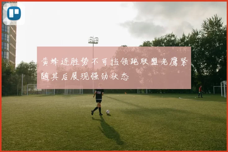 黄蜂连胜势不可挡领跑联盟老鹰紧随其后展现强劲状态